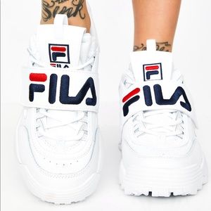 Fila Disruptor II Platform Sneakers Shoes 8.5